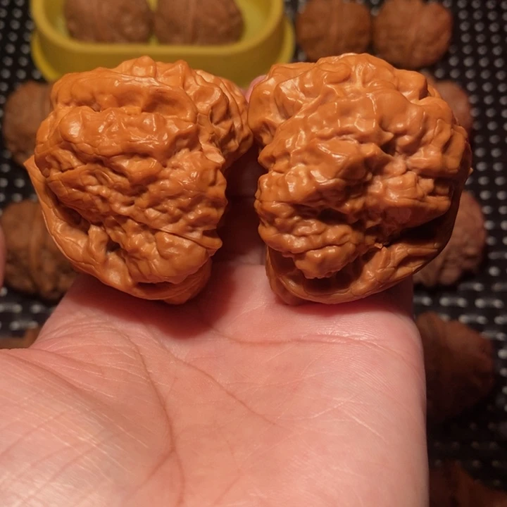 别***林文玩核桃把件蛙王