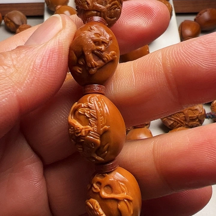 糖***甜手串/手链橄榄核十二生肖