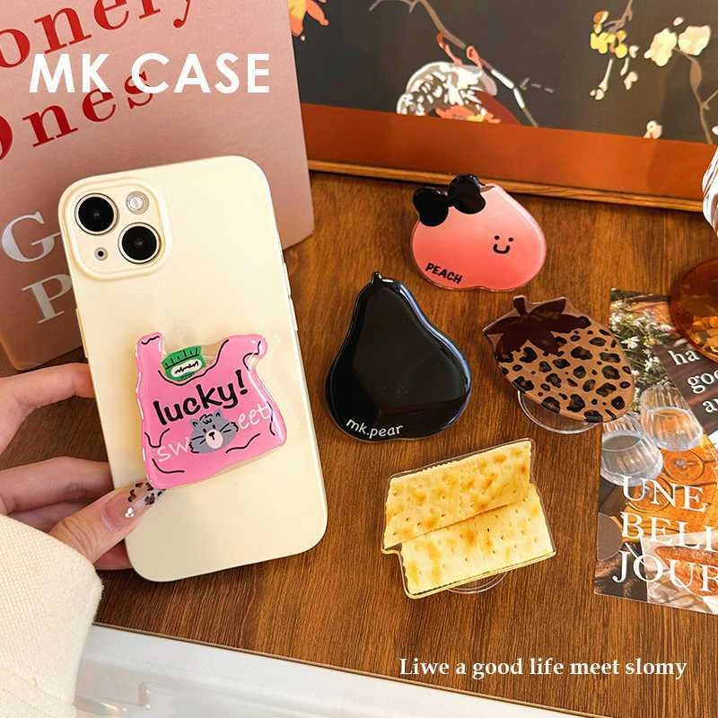 原创ins创意磁吸手机支架可吸附气囊支架背贴桌面便携适用MagSafe