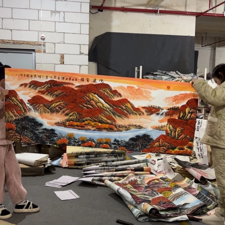 纯手绘画技法与绘画技巧结合