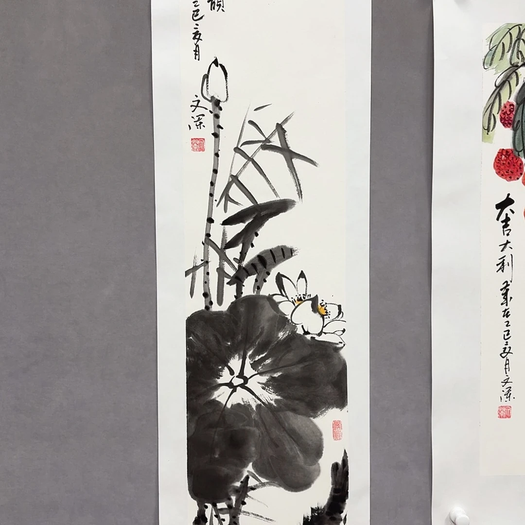 国画亲笔手绘放心去藏