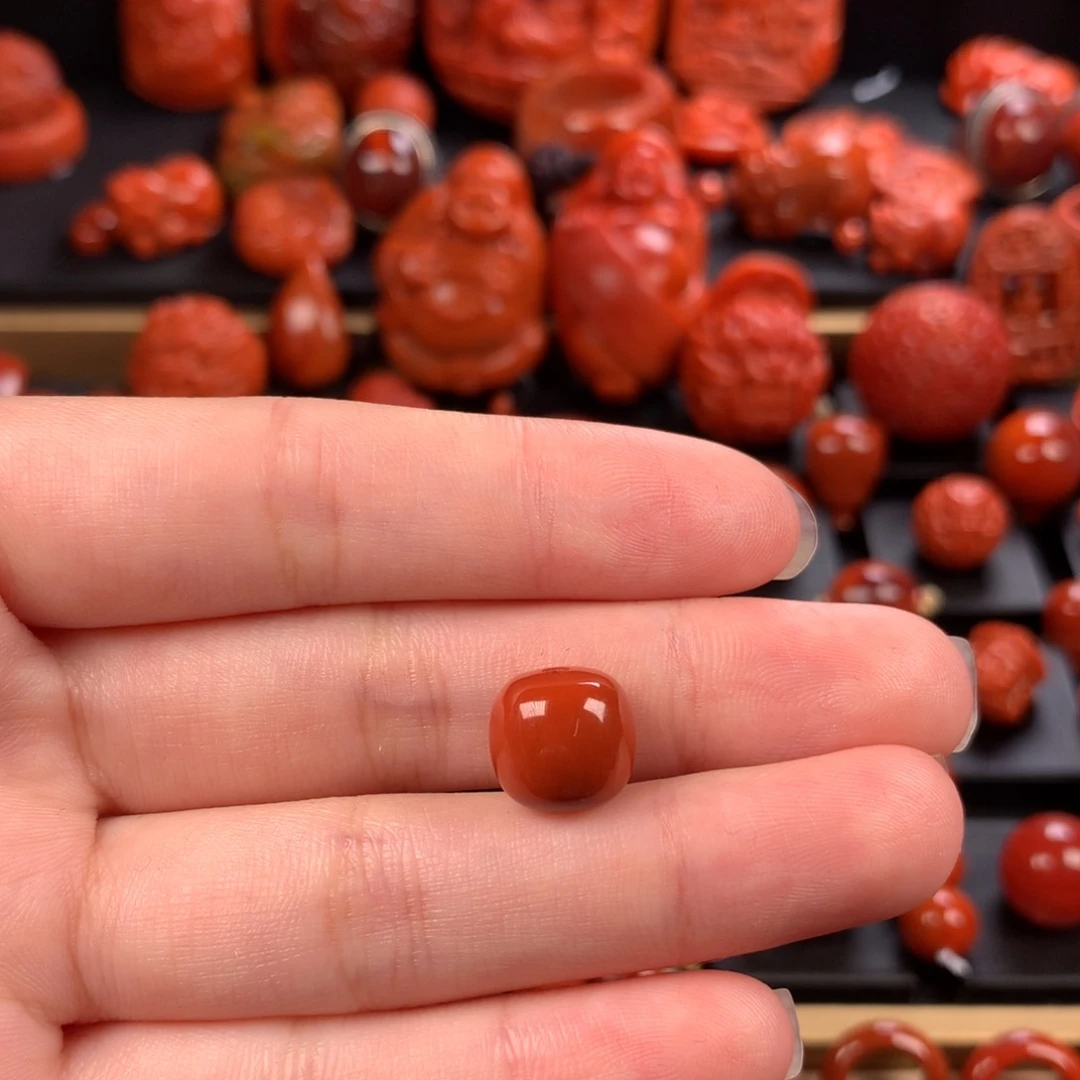 未镶嵌老型11mm南红玛瑙…*