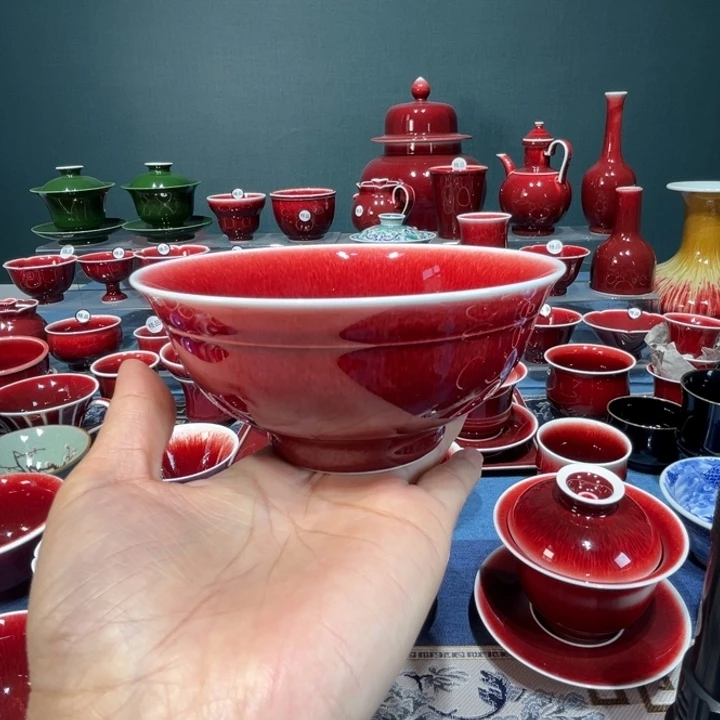 景德镇陶瓷浅行窑状元碗