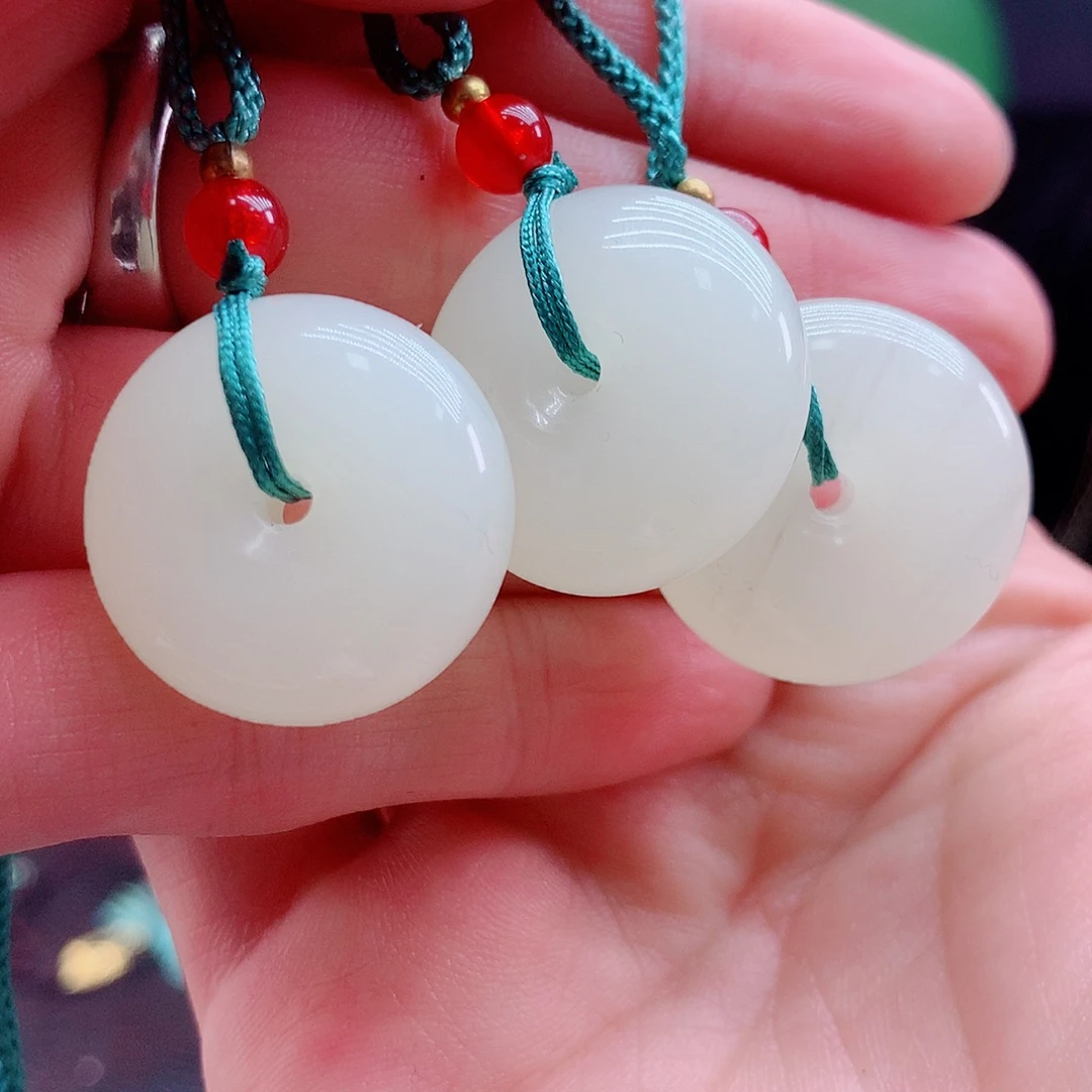 翡翠银S925镶嵌颈饰