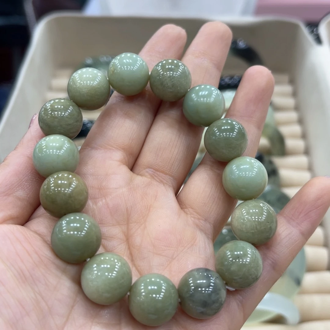 岫玉未镶嵌手镯手镯