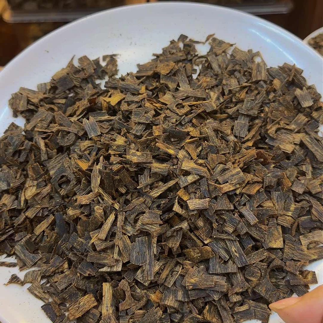 沉香碎屑沉香天****?海南沉水皮油车珠料30克