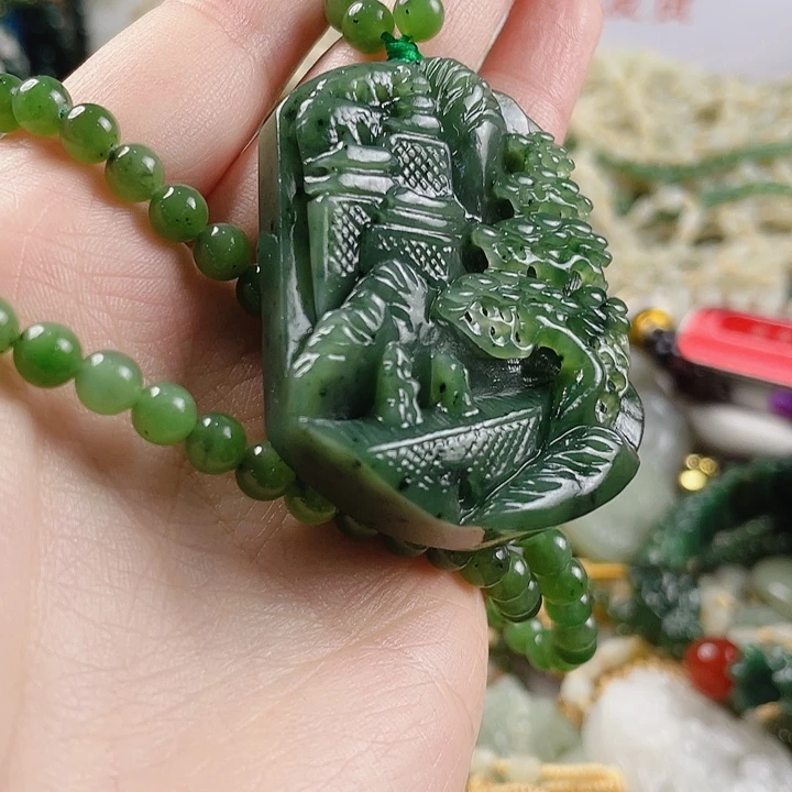 未镶嵌和田玉挂件