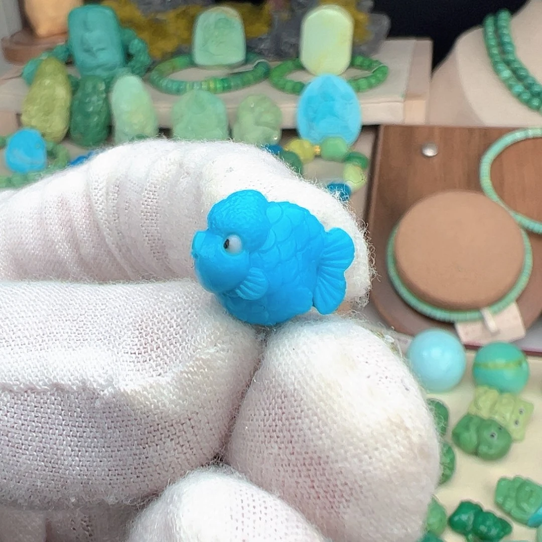 绿松石未镶嵌主播夏