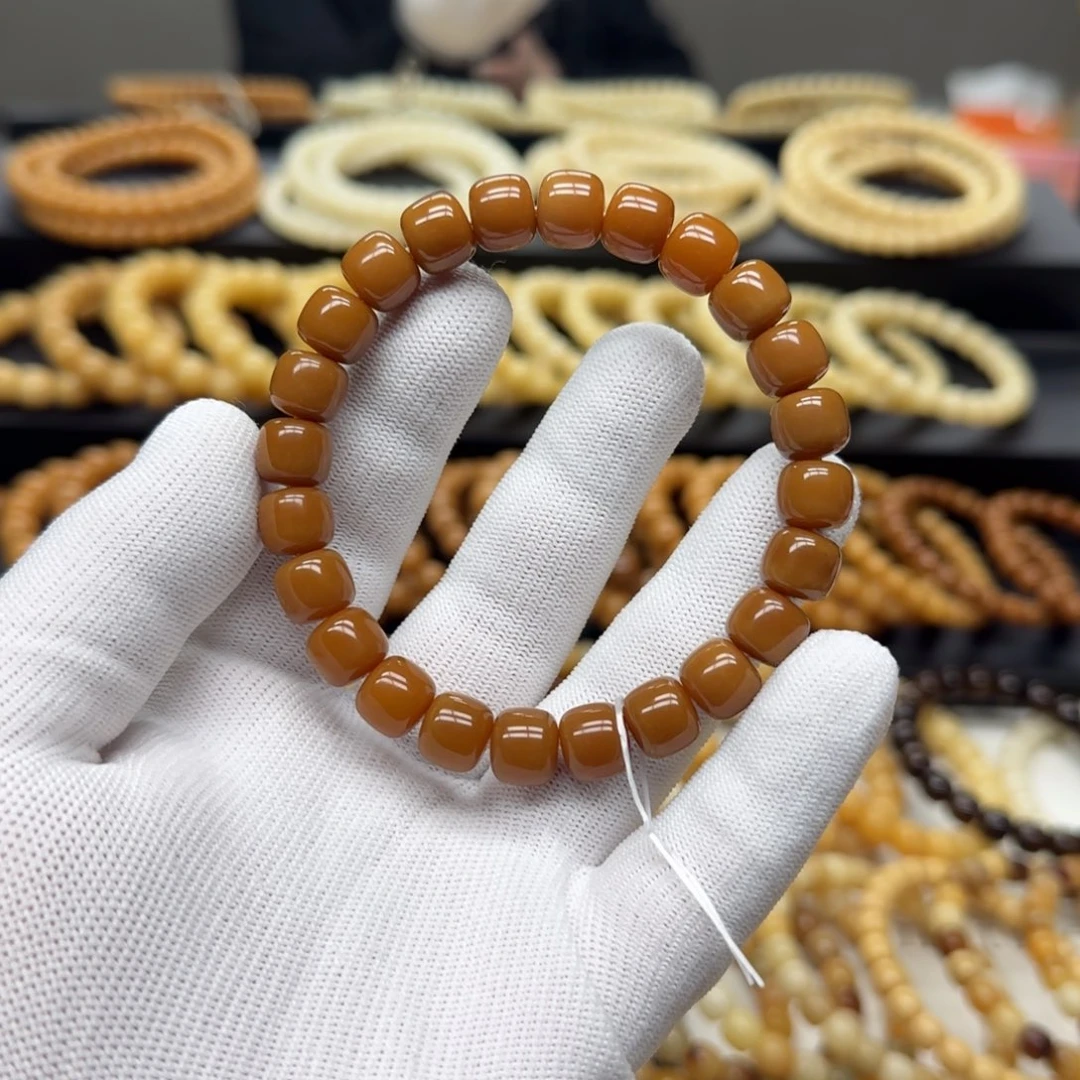 菩提根/象牙果手串9×10 11年 精工