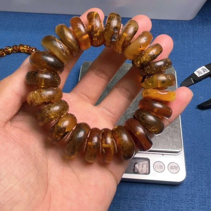 琥珀未镶嵌珠宝奇石