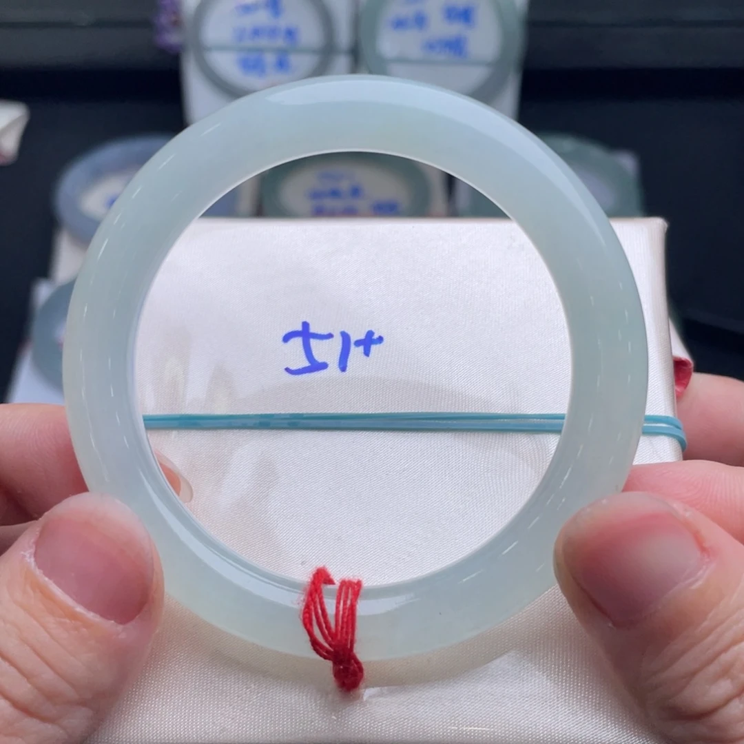 翡翠未镶嵌手镯翡翠手镯64