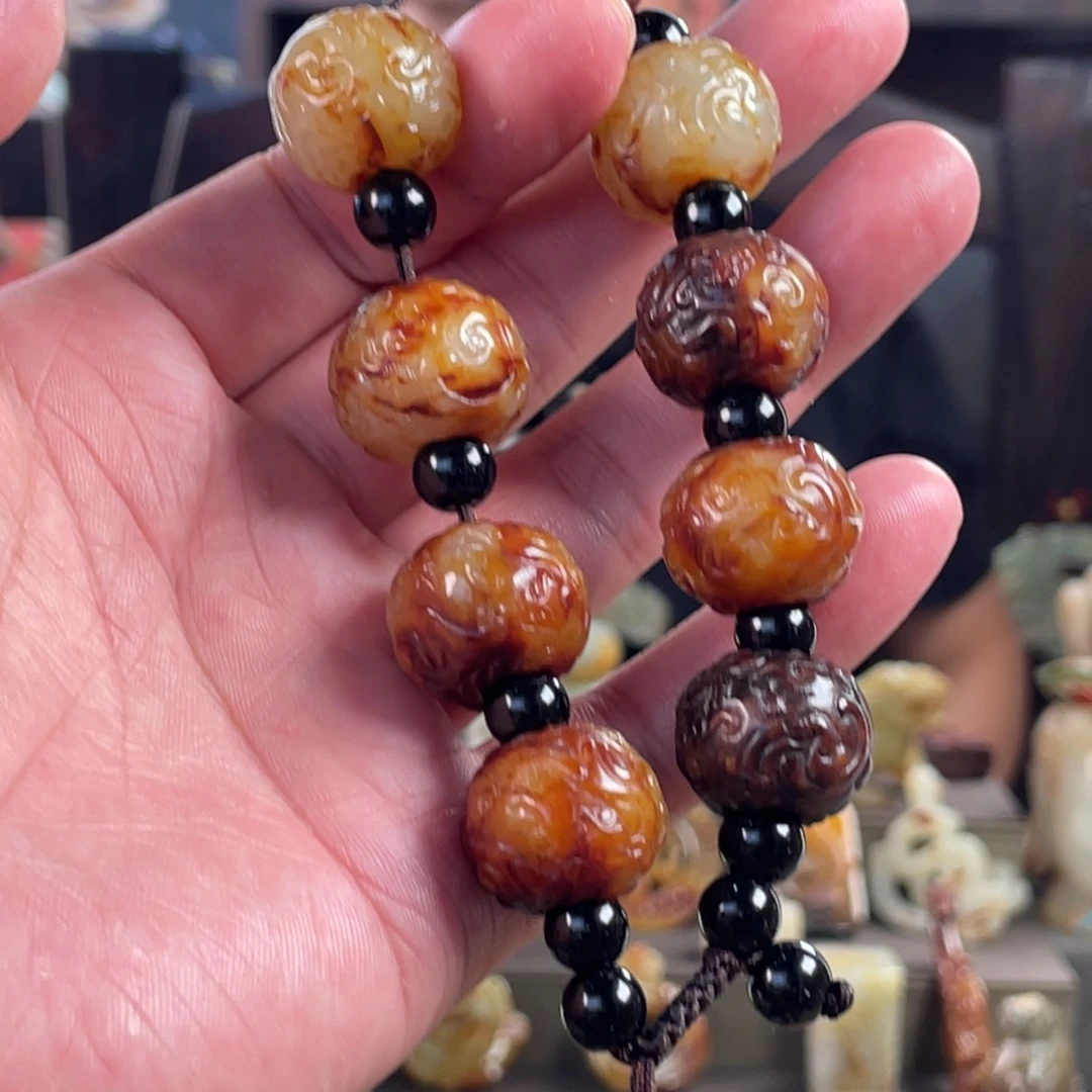 和田玉未镶嵌挂件岁*