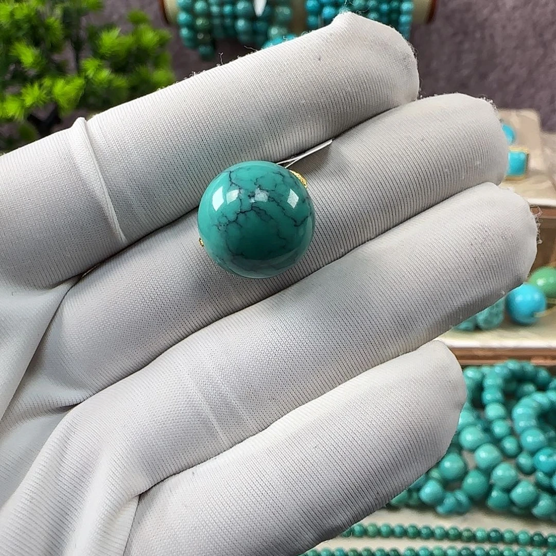 绿松石未镶嵌14mm