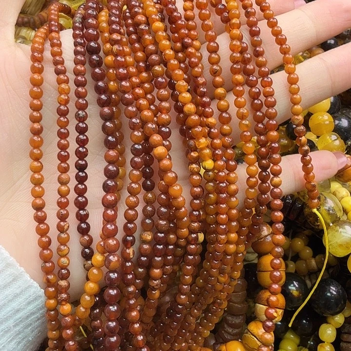 琥珀未镶嵌珠宝奇石