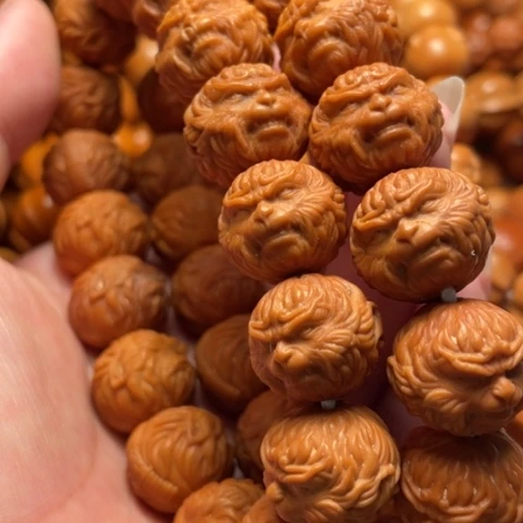 猴头核桃手串用****8我悟空