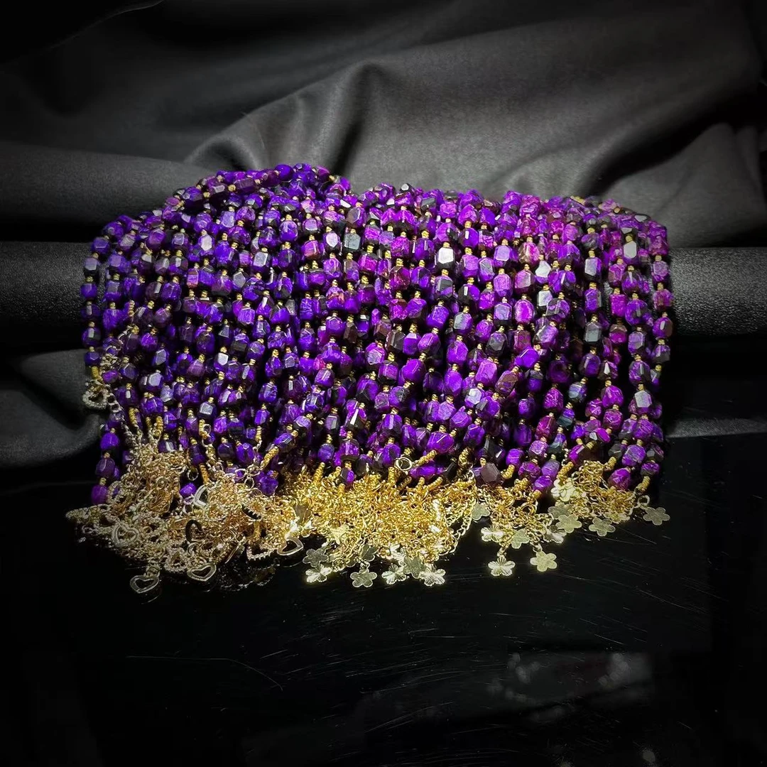 【缪老师严选】SJ0944 丝绒紫 舒俱莱手链 多样性发其一