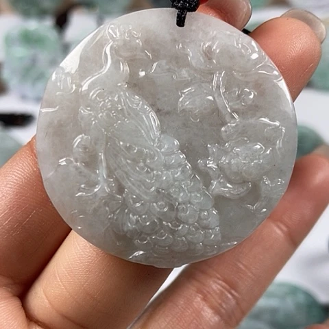 翡翠颈饰未镶嵌凤凰福利