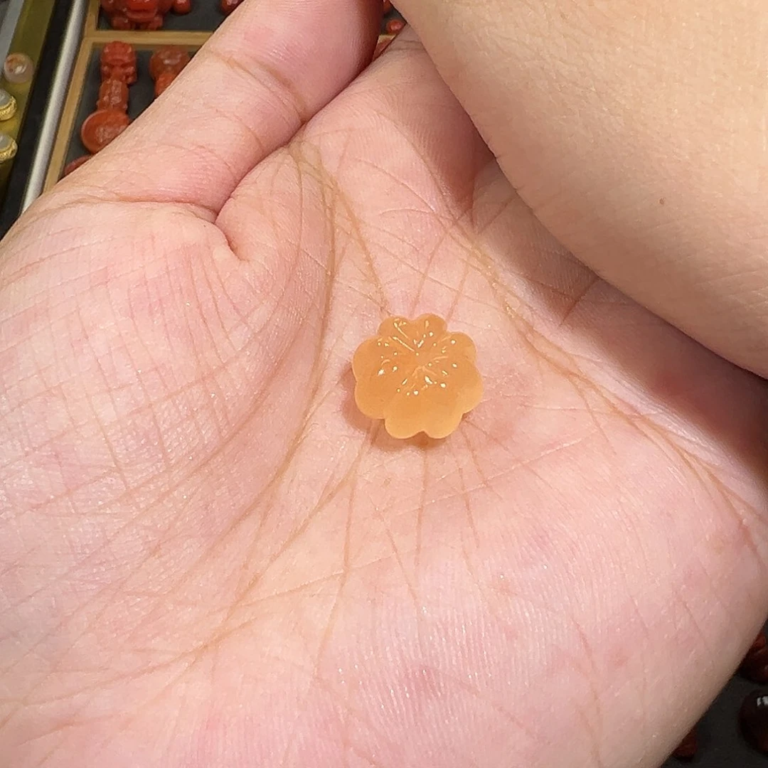 南红玛瑙未镶嵌珠宝奇石阅****色