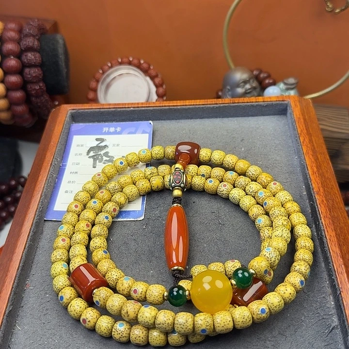 吊坠星月菩提脖挂