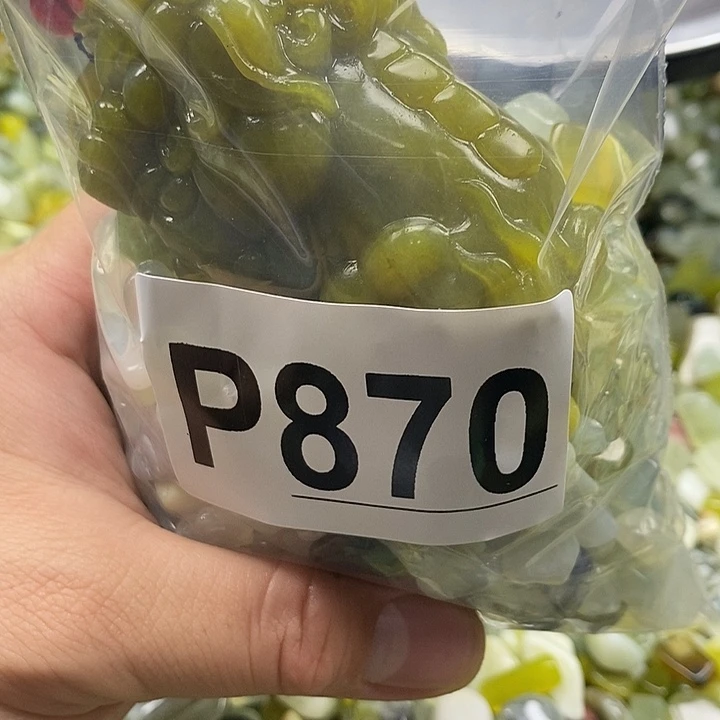 岫玉未镶嵌鱼缸石