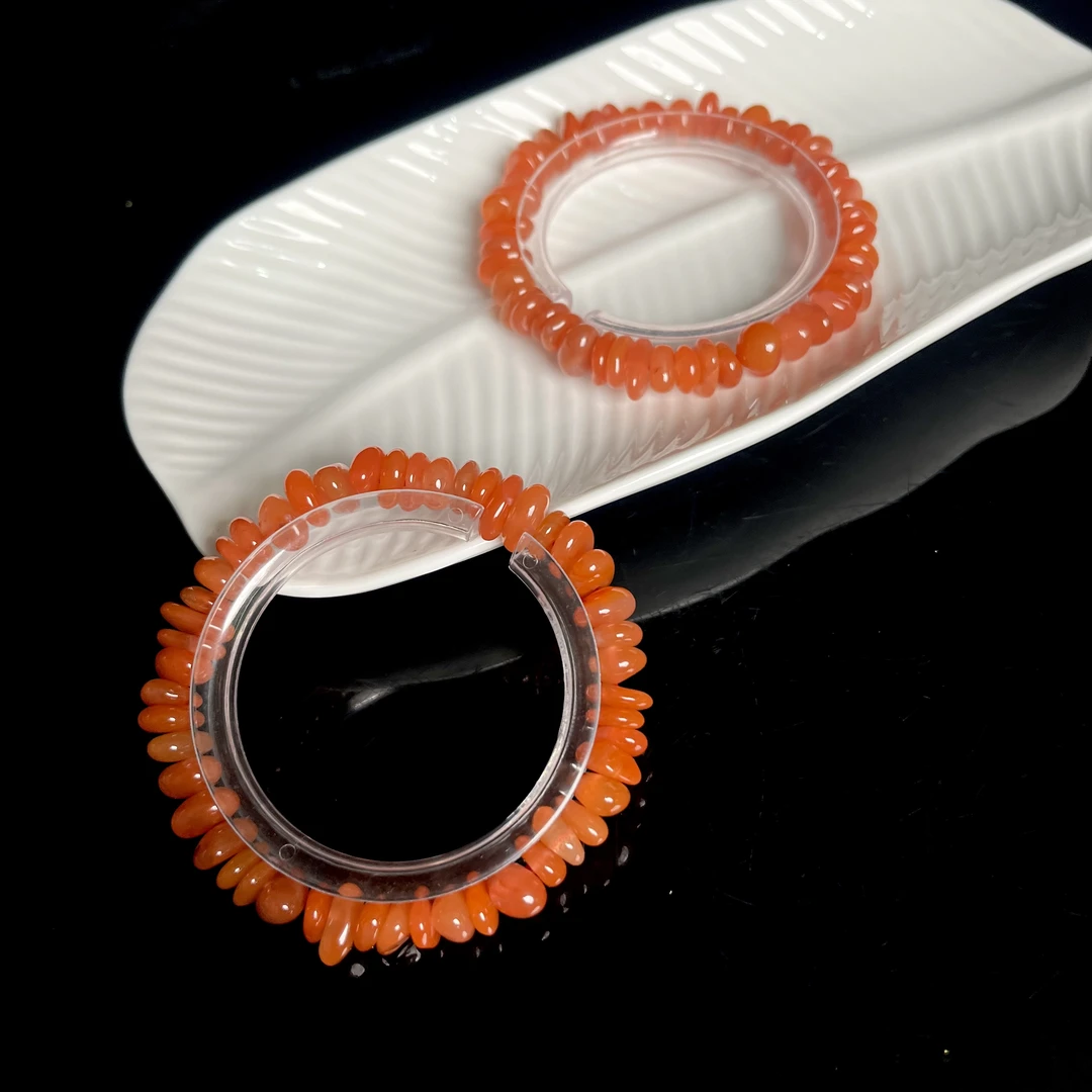 【大鱼甄选】南红随行手串8-9mm+X5060多样性发其一简约