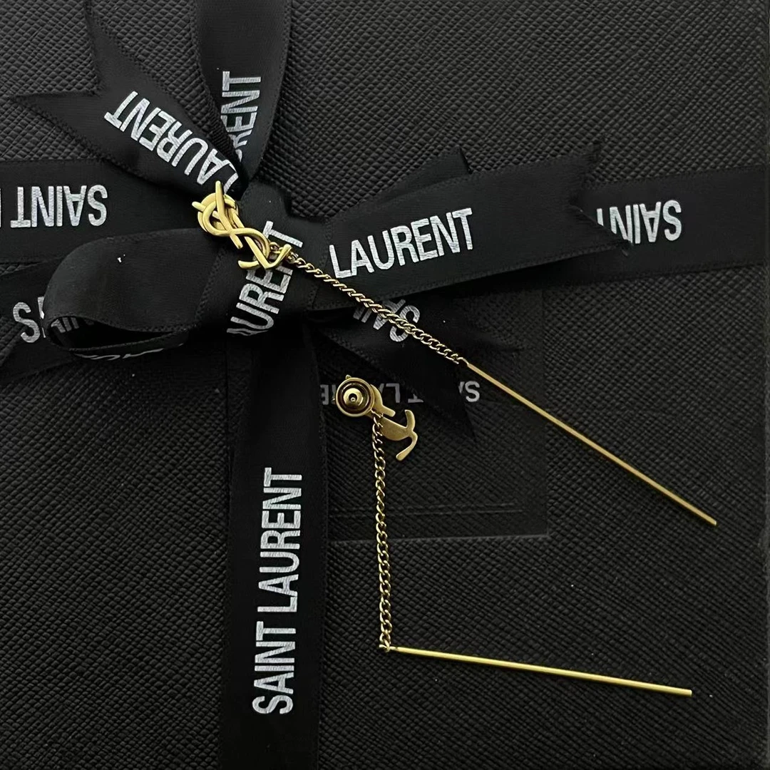 99新 YSL/圣罗兰 耳钉 E02