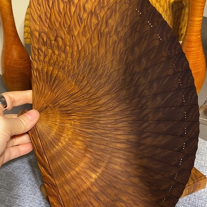 金丝楠金丝楠木扇子