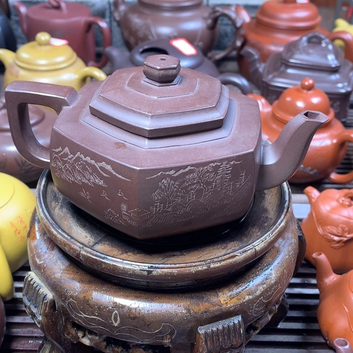 紫砂茶壶原矿手工37