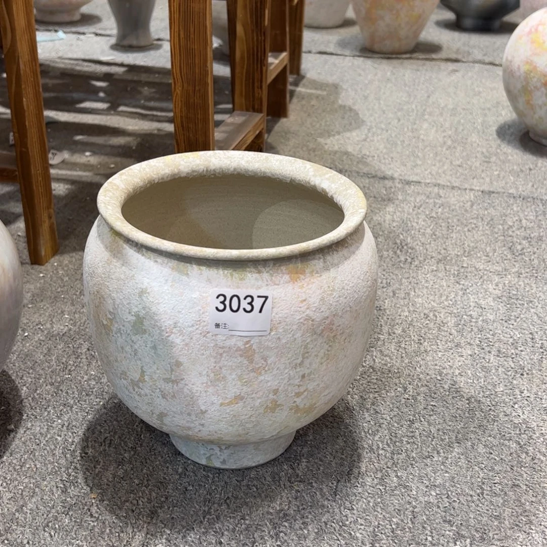 瓷片3037高23厘米口16默认无孔