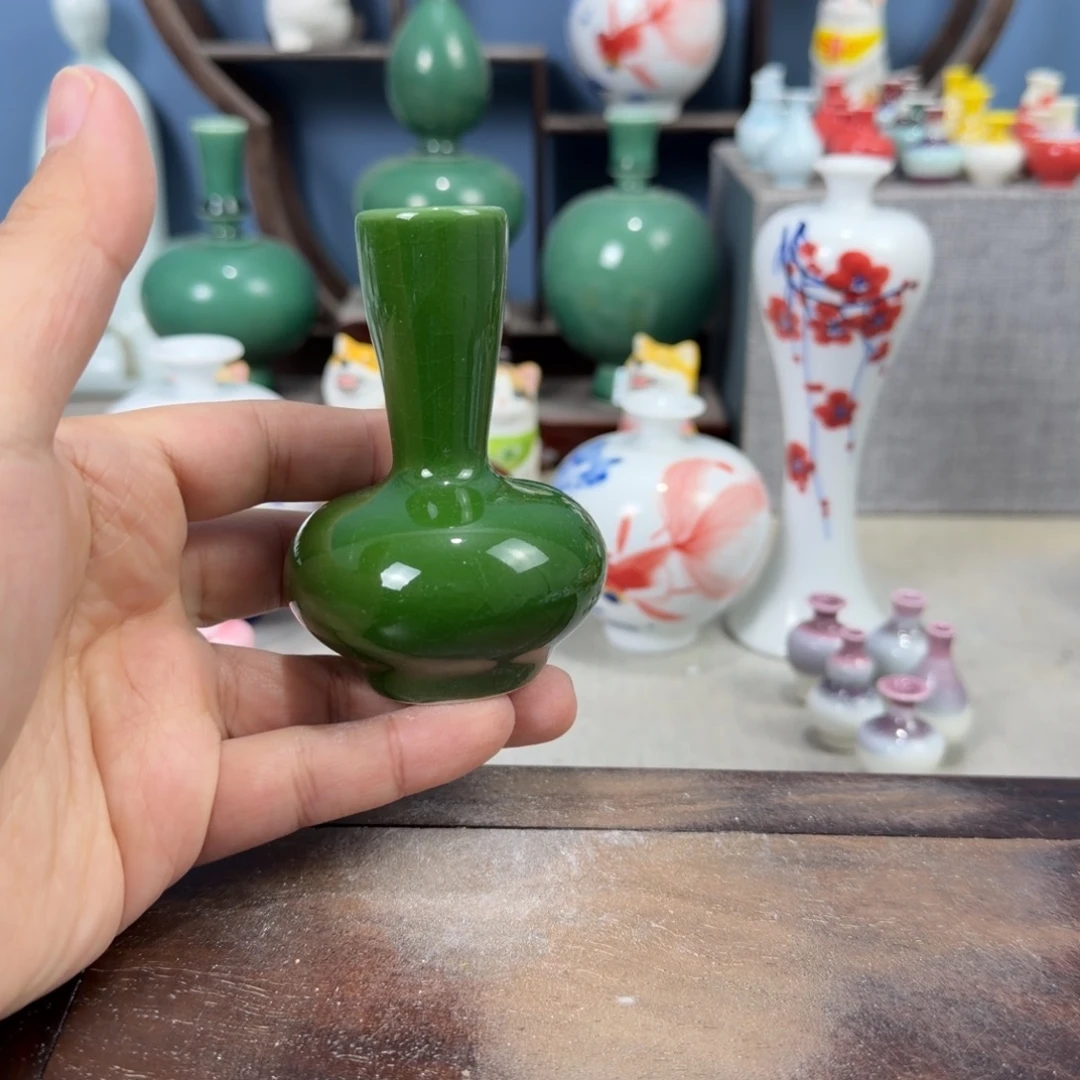 陶瓷手工小花器摆件