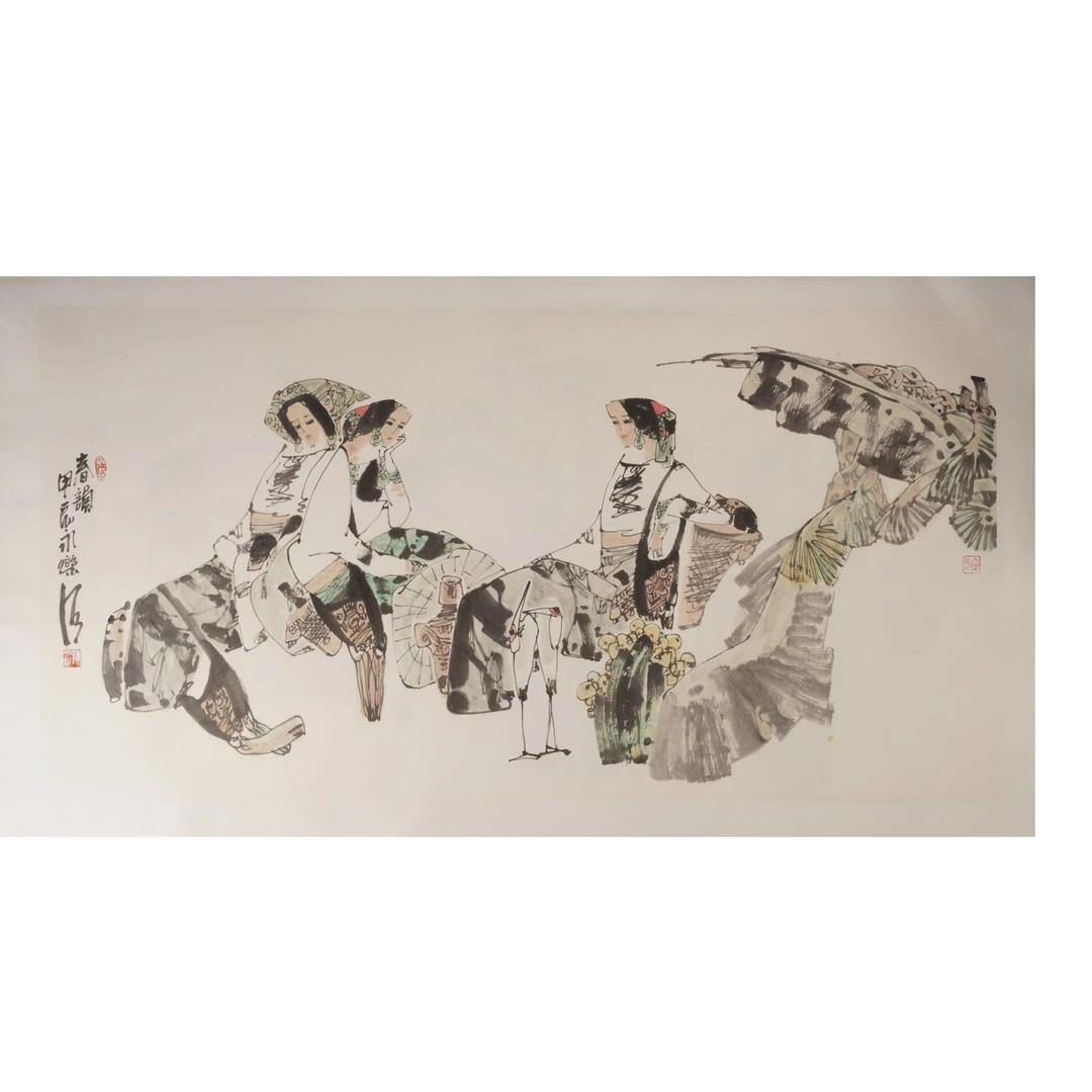 69晚CYL国画作品V94EF16069