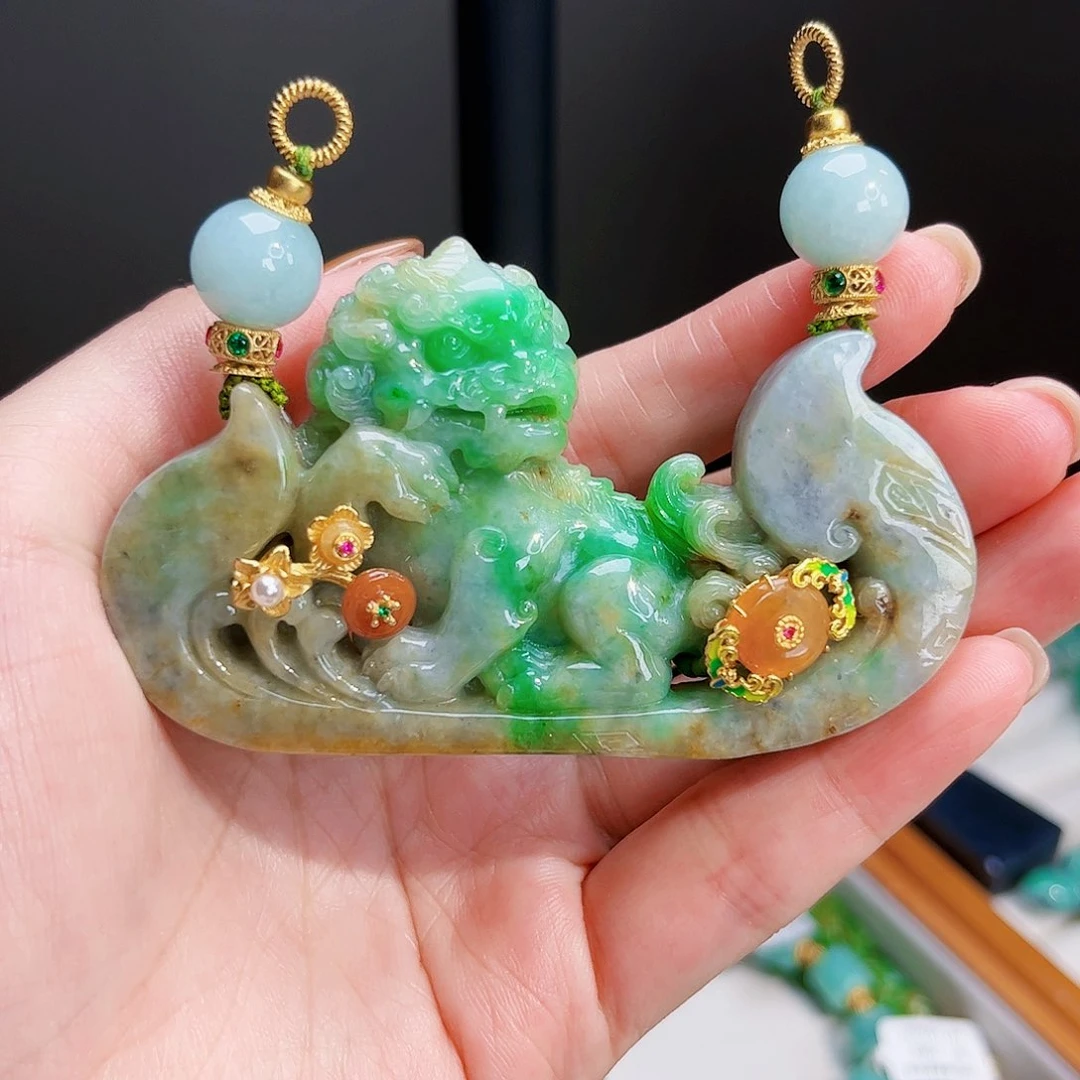 【闪购商品】翡翠未镶嵌吊坠(赠链)福利