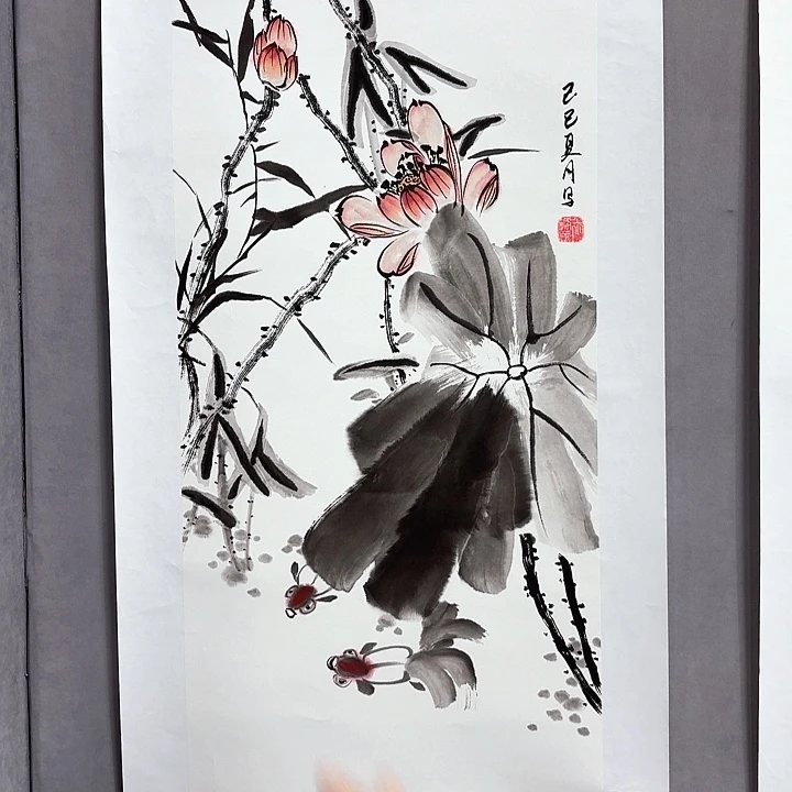 国画亲笔手绘放心去藏