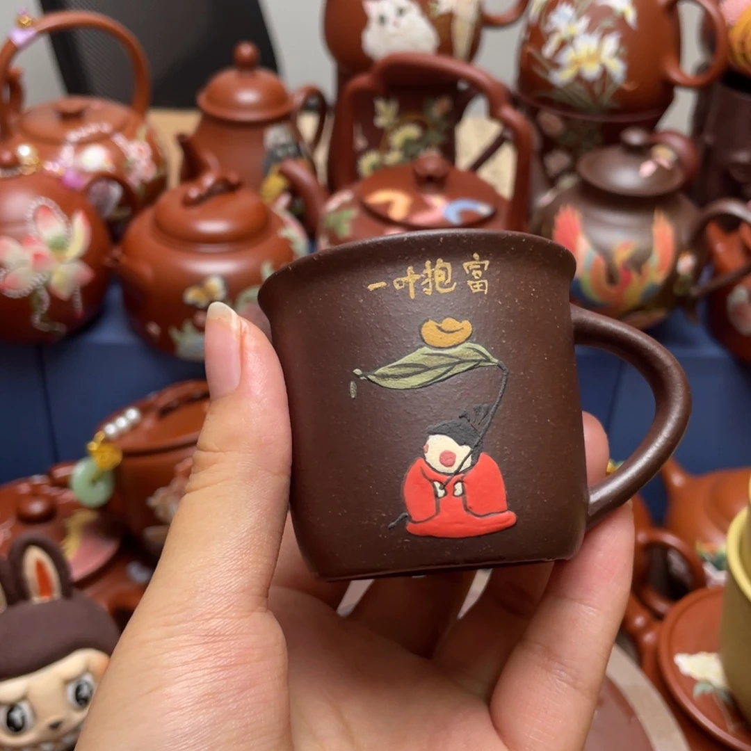 茶杯紫砂紫砂主人杯100cc