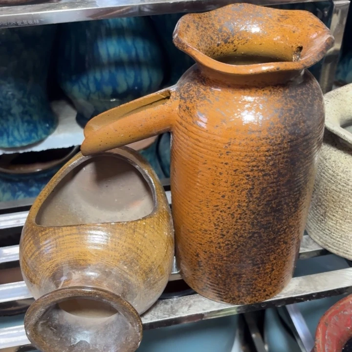 粗陶口径13/27，13/21/13进水口1.6厘米