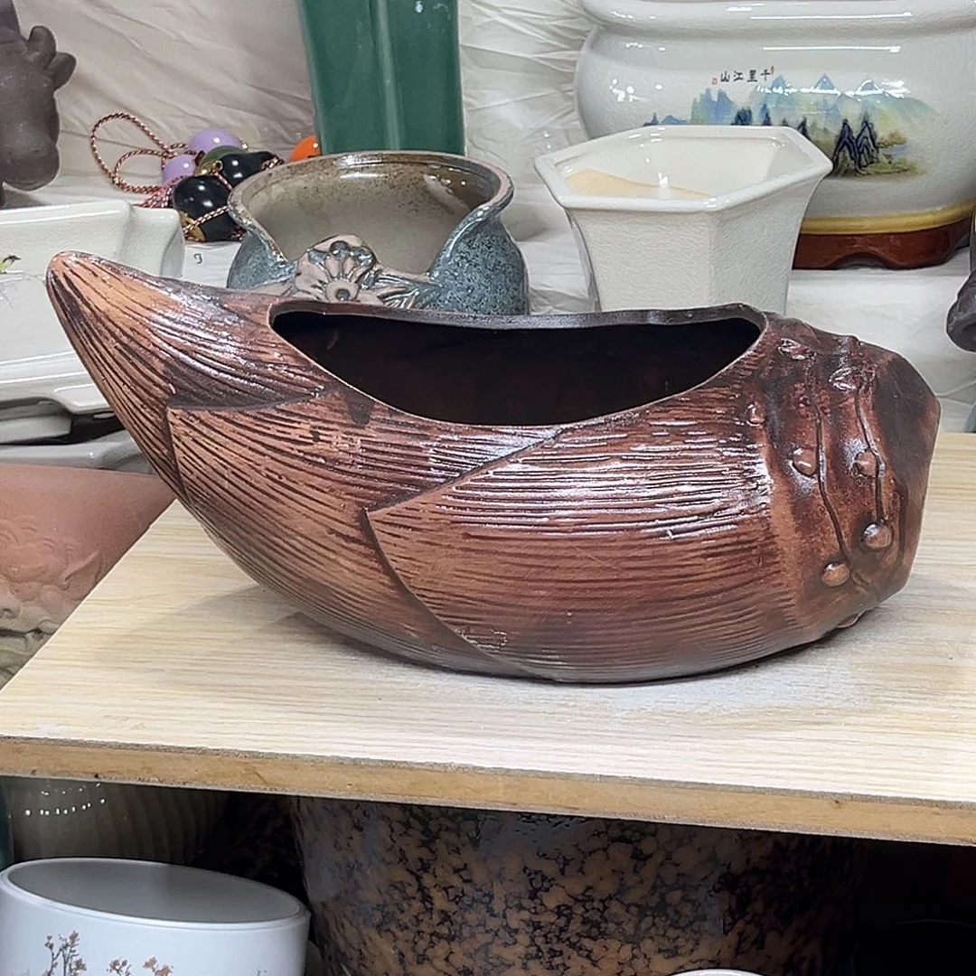 陶瓷绿植多肉微瑕花盆