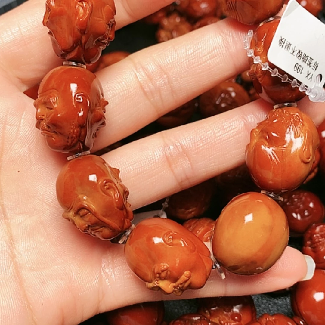 【闪购商品】橄榄核吊坠浪**浪橄榄核