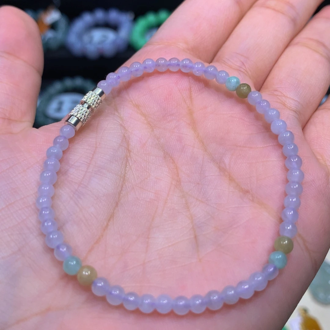 翡翠未镶嵌手链翡翠