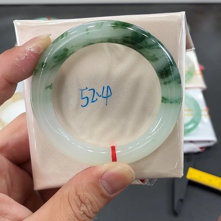 翡翠未镶嵌手镯天然翡翠手镯15号