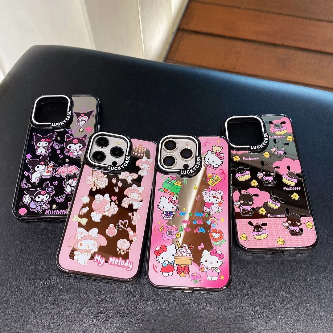 元气壳第二弹新款镜面卡通系列适苹果系列高级手机壳