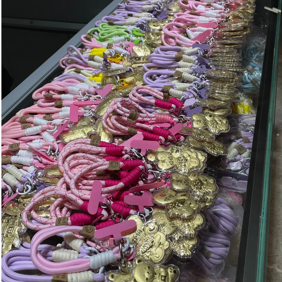 含金工艺品含金手机绳BUBU同款可爱造型送女友闺蜜礼物