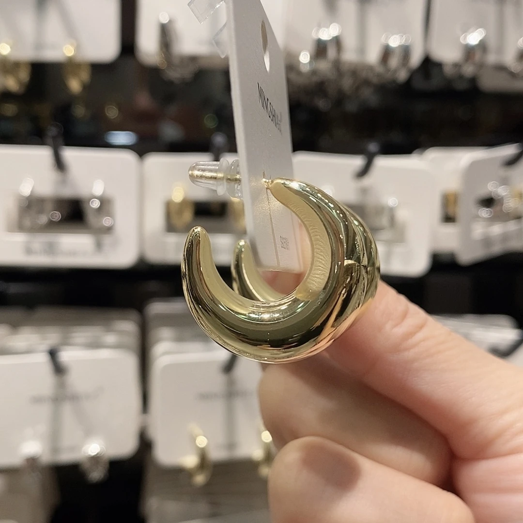 铜合金925银月牙胖c