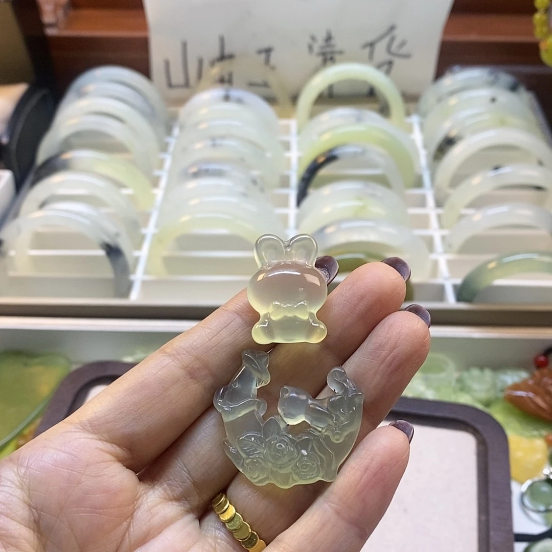 蛇纹石玉手镯未镶嵌霖*