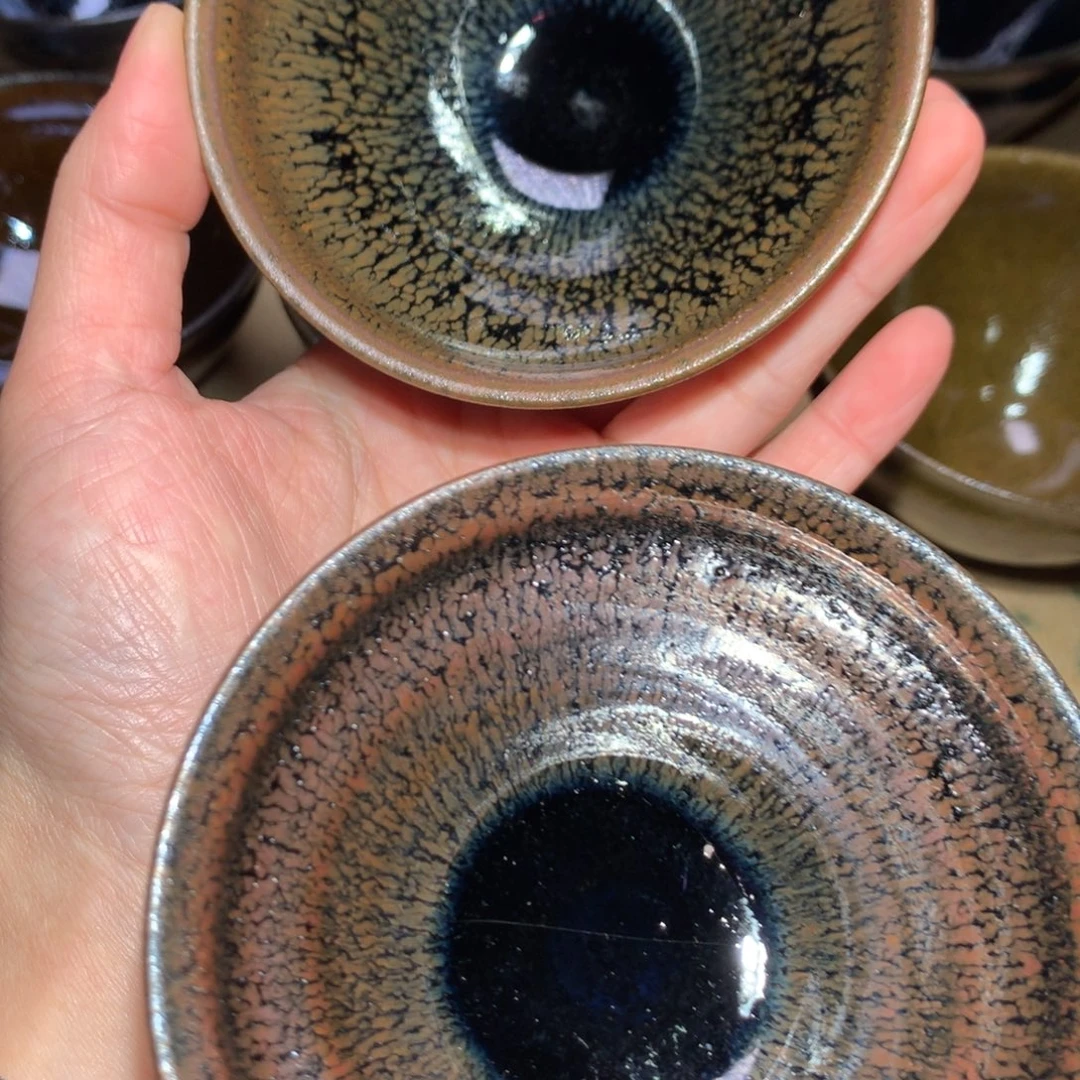 锐***铭茶盏宣和龙窑精品主人杯