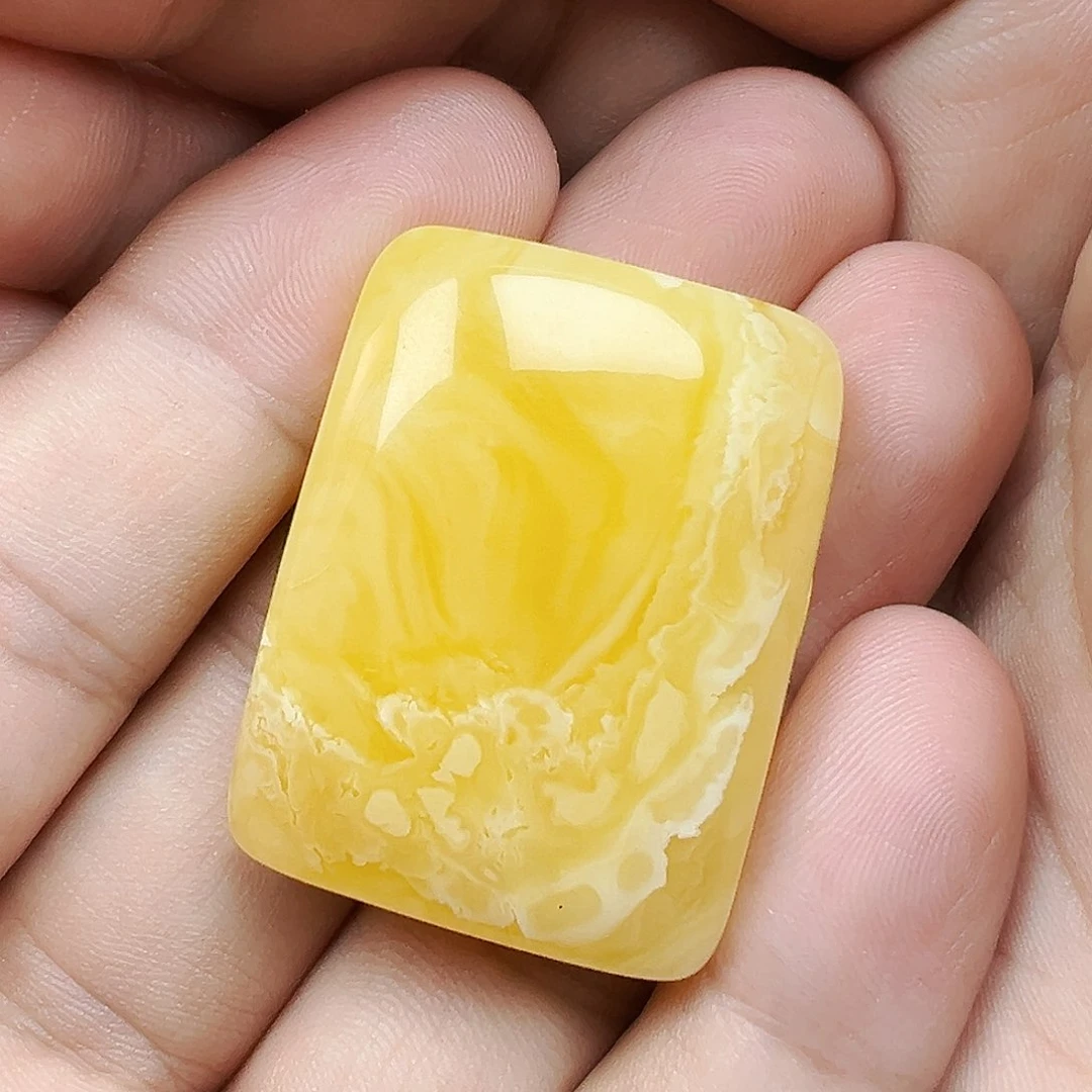 蜜蜡颈饰未镶嵌无事牌13克