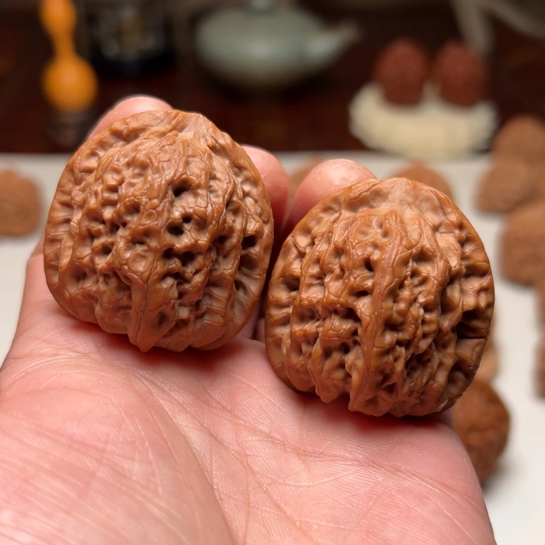 把件文玩核桃40佛肚