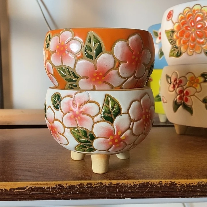 韩式多肉植物花盆