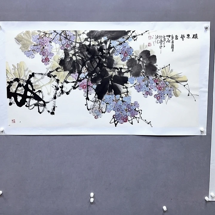 国画亲笔手绘放心去藏