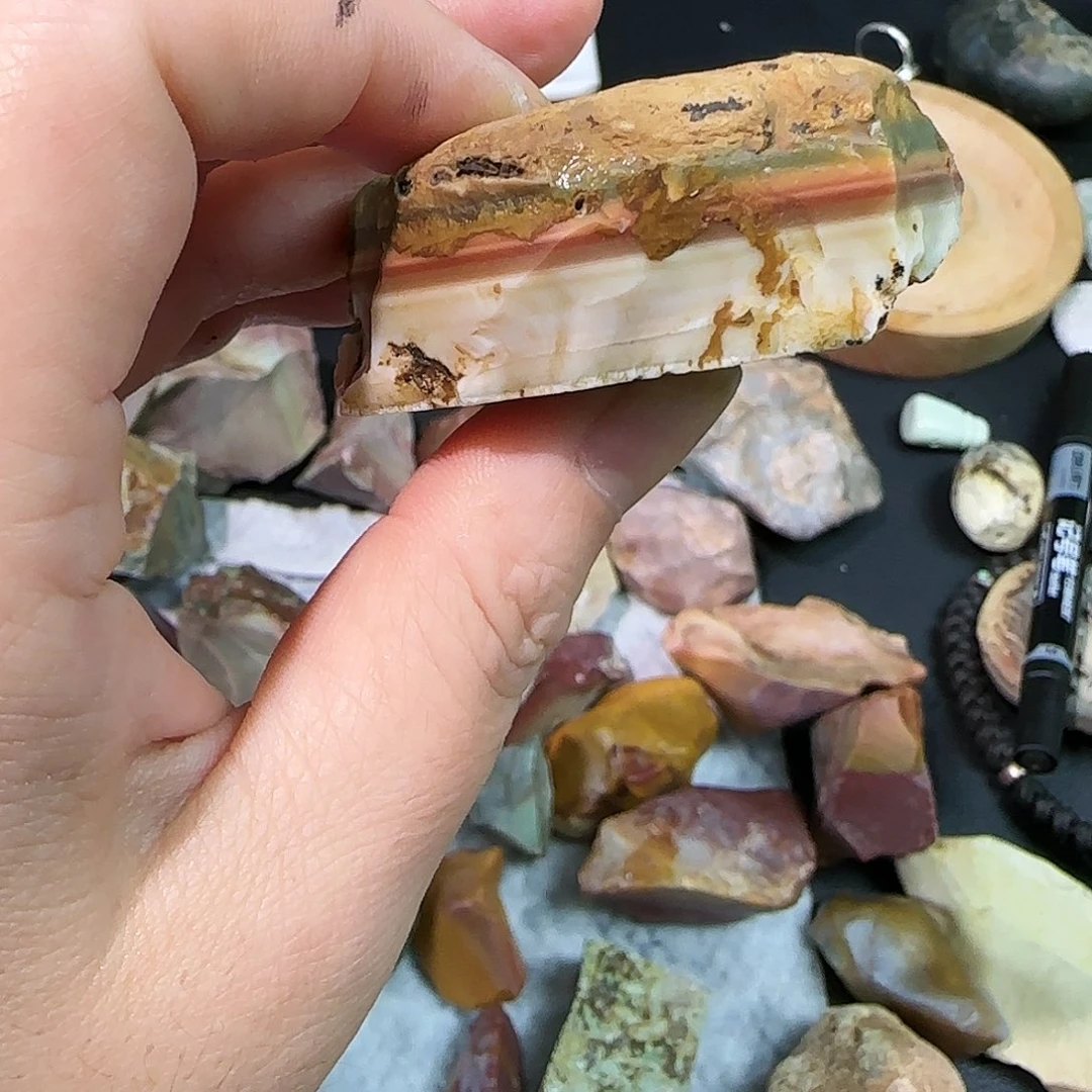 玛瑙/玉髓颈饰未镶嵌丸*啦