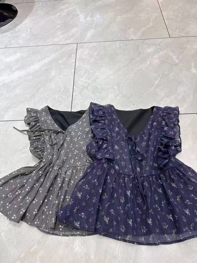 《小满精选》2025新款时尚圆领短袖T恤女修身显瘦弹力